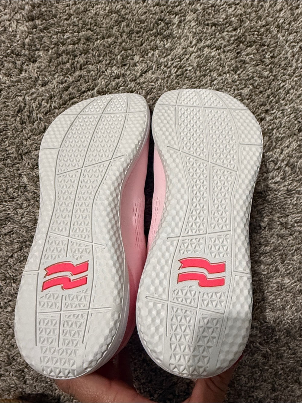 Pink Women's Athletic Sneakers strike movement - Picture 3 of 3
